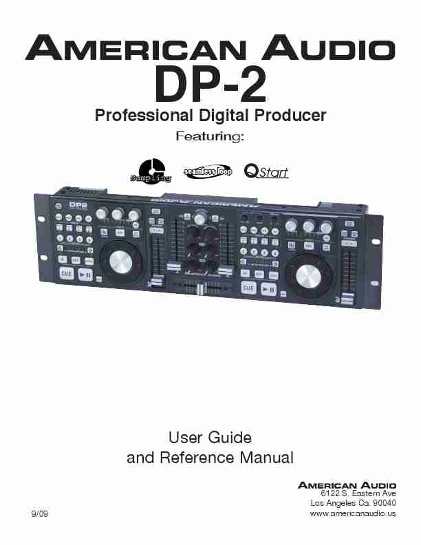 American Audio CD Player DP-2-page_pdf